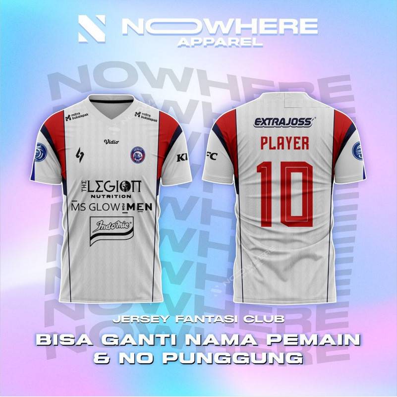 MEGA JERSEY  FANTASY JERSEY arema fc away 2022 2023 2024