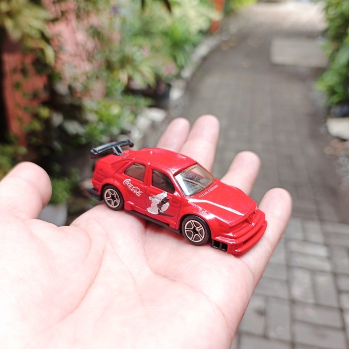Matchbox Alfa Romeo 155 Loose Racing Car Coca Cola Miniatur Mainan Diecast