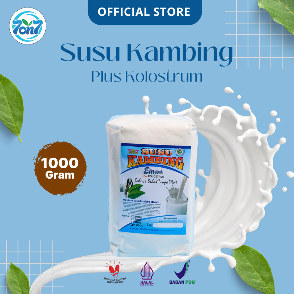 

Susu Kambing PLUS KOLOSTRUM 1000gr