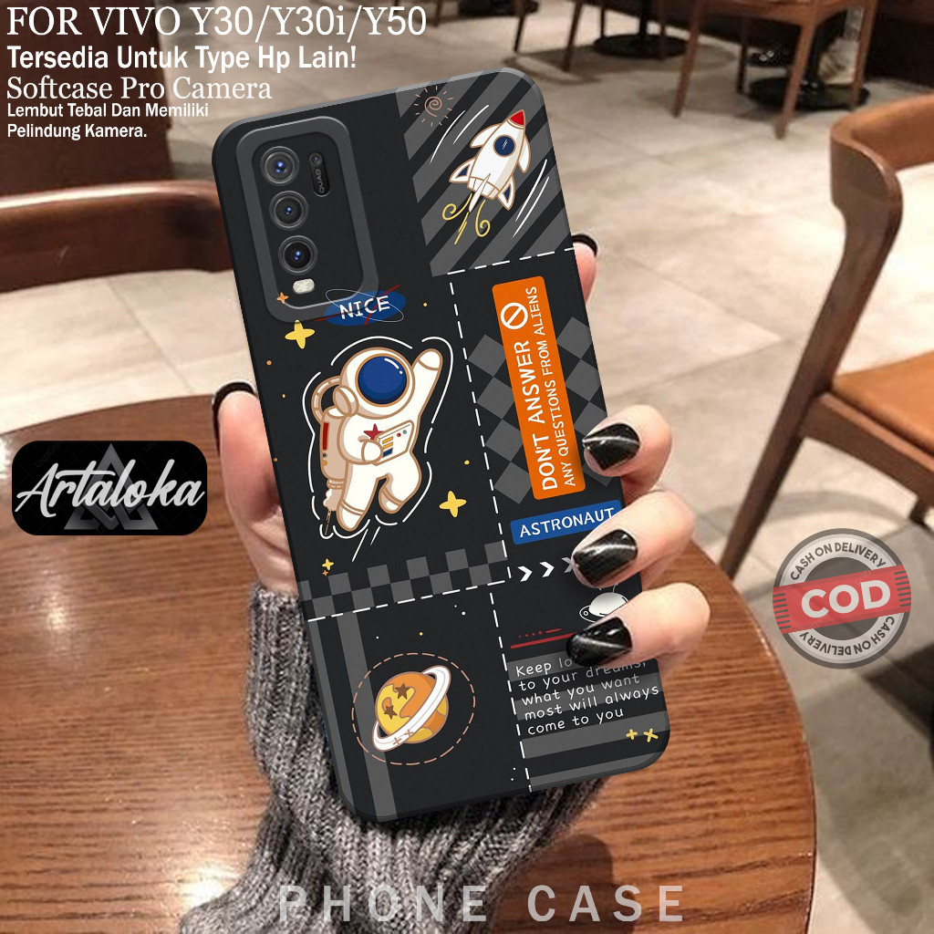 Case Hp Vivo Y30/ Y30i/ Y50 Terbaru Softcase Pro Camera Silikon Tpu Softcase Vivo Y30/ Y30i/ Y50 Fas