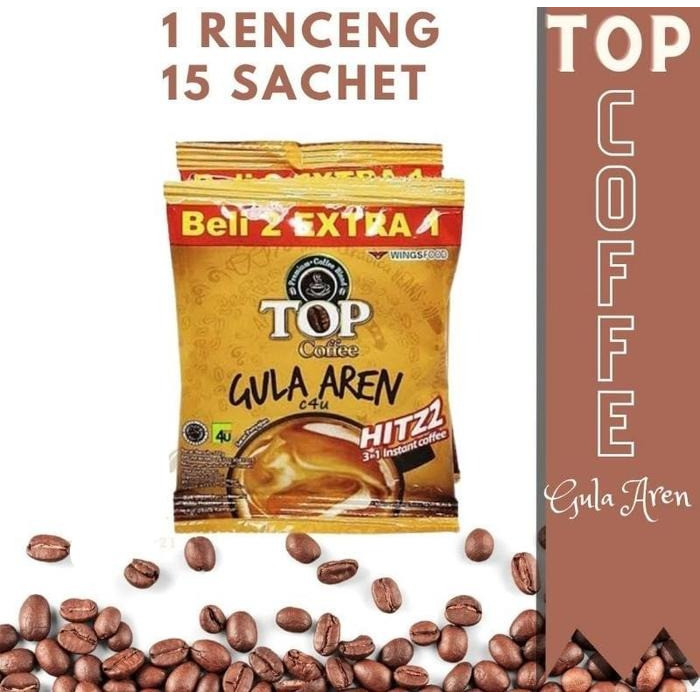 

TOP COFFEE GULA AREN 15 SACHET