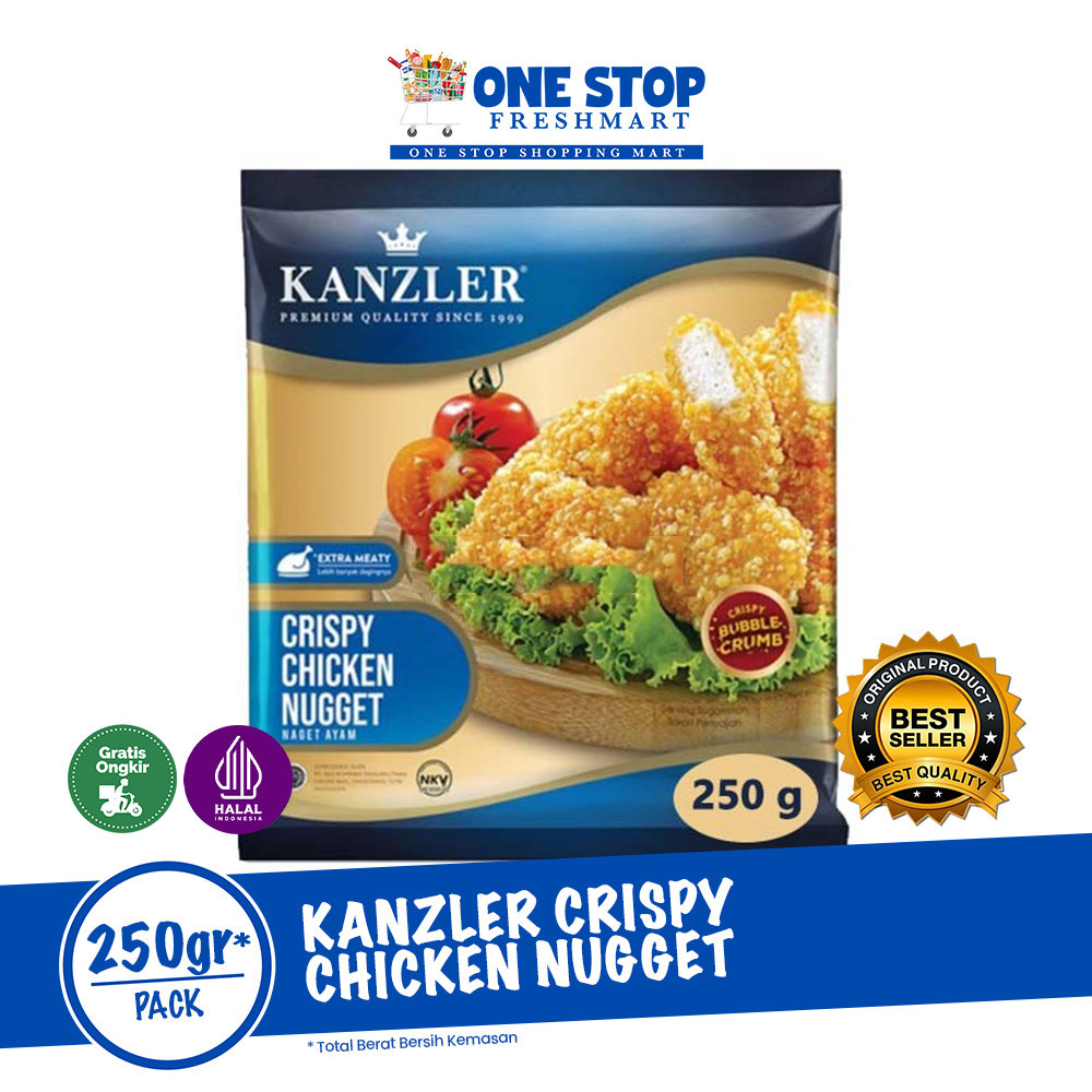 

KANZLER CRISPY CHICKEN NUGGET 250GR