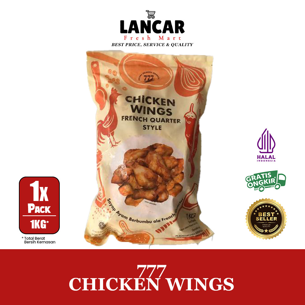 

777 CHICKEN WINGS 1KG