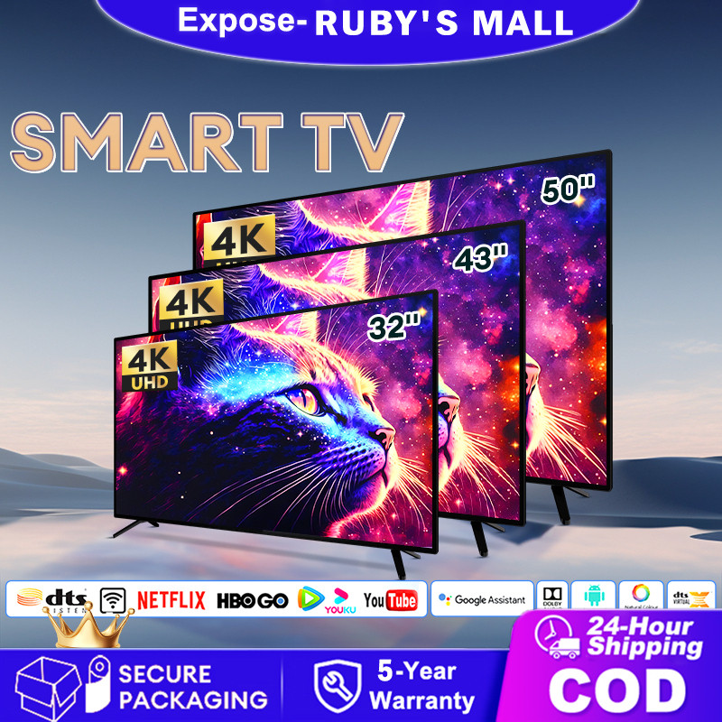 Smart TV 32 Inch Android TV 43 Inch Android System Murah 32/43 Inch Smart TV WIFI/Youtube/Netflix