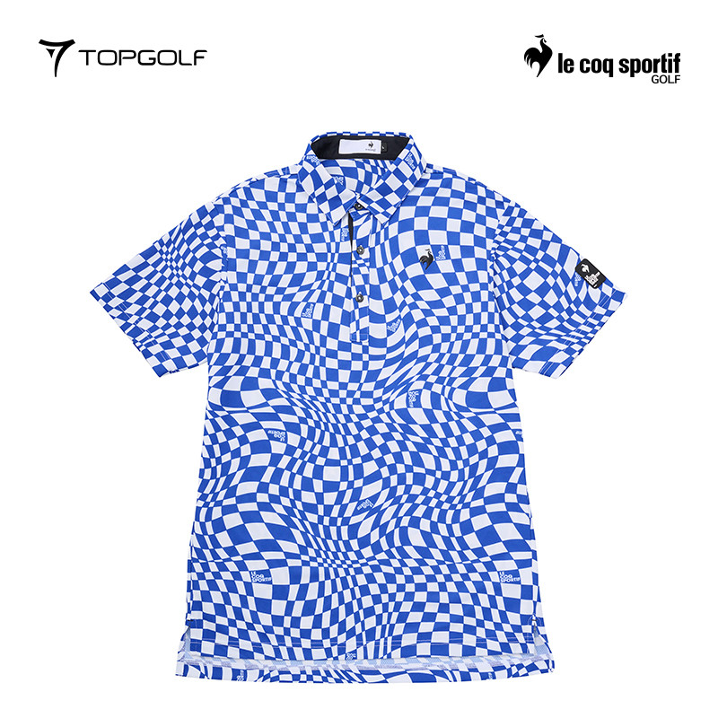 LE COQ Baju Polo Pria LG5SHS01M Baju Polo Golf, Kaos Polo Premium, Pakaian Golf Branded, Fashion Ola