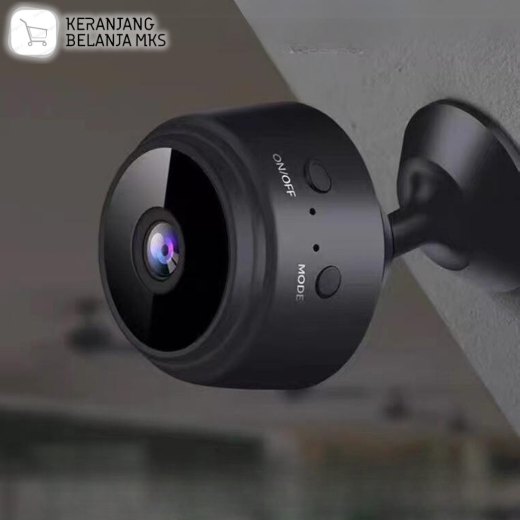 Kamera CCTV Mini WiFi IP Camera CCTV Wide Angle Nightvision 1080P