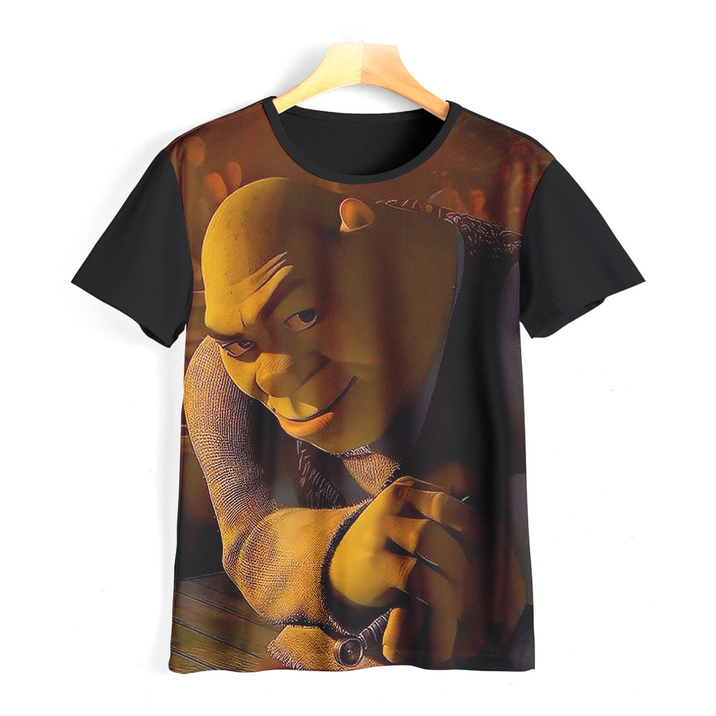 Kaos Shrek Keren dan Adem | Kaos Kartun Shrek Anak | 055KD059 Shrek