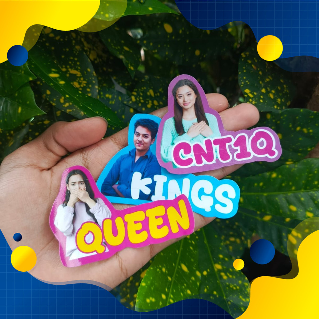 

STIKER CUSTOM NAMA DAN FOTO BISA WAJAH SENDIRI WATERPROOF GLOSSY