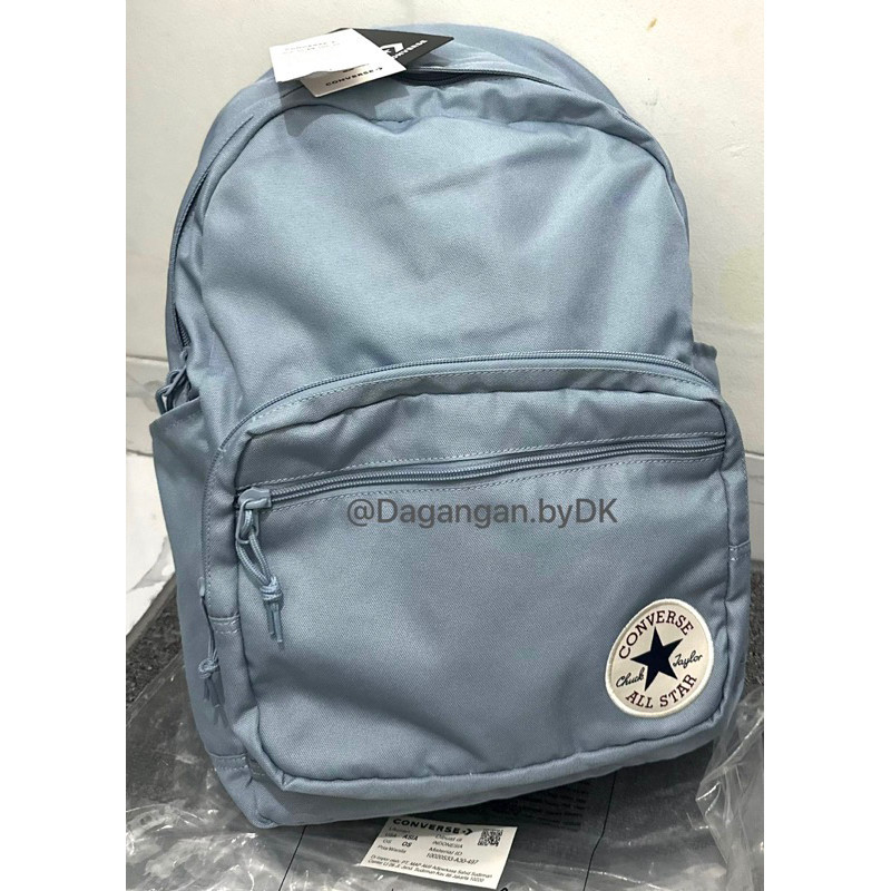 Orignal Premium Tas Converse Backpack Original 100% (Biru Coral) Limited Colour