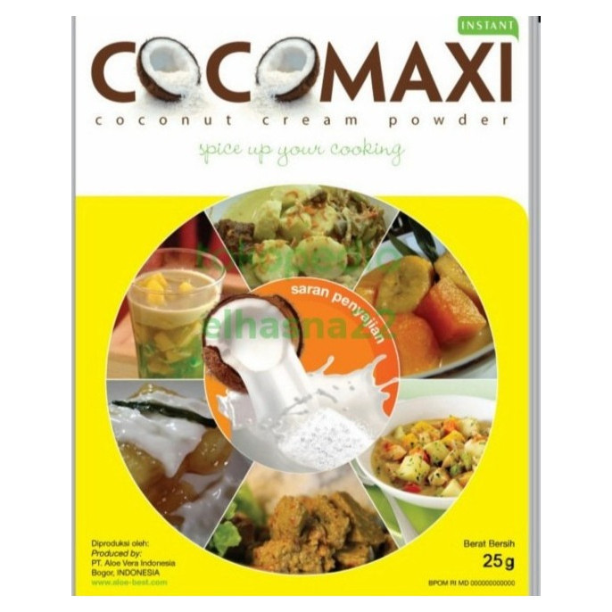 

COCOMAXI SANTAN BUBUK KEMASAN 25 gram