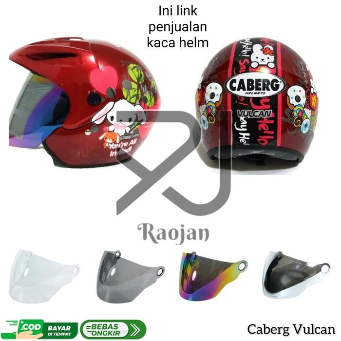 Kaca helm Caberg Vulcan Visor helm Caberg Vulcan