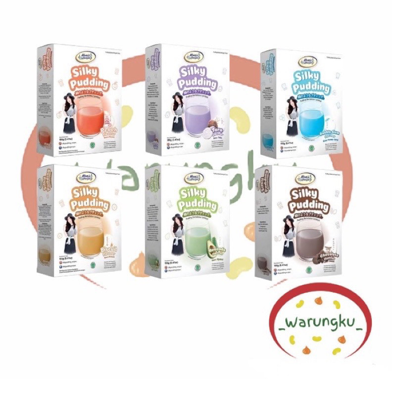 

SILKY Pudding Box155gr Moms Recipe Puding Forisa Aneka Rasa