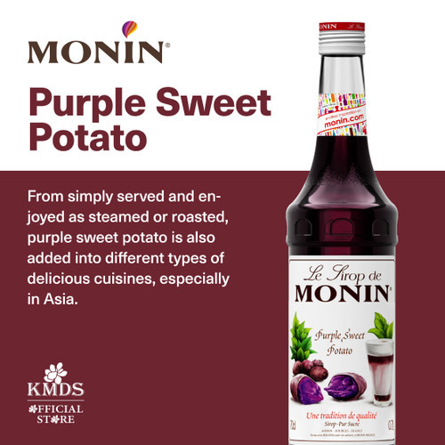 

Monin Purple Sweet Potato Syrup Kemasan Repack Sirup Made in France