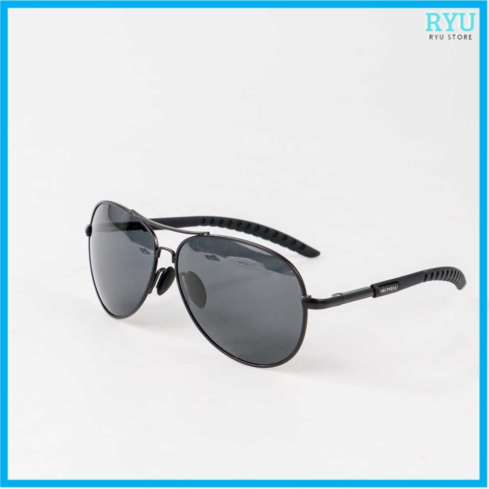 VEITHDIA Kacamata Aviator Polarized Sunglasses