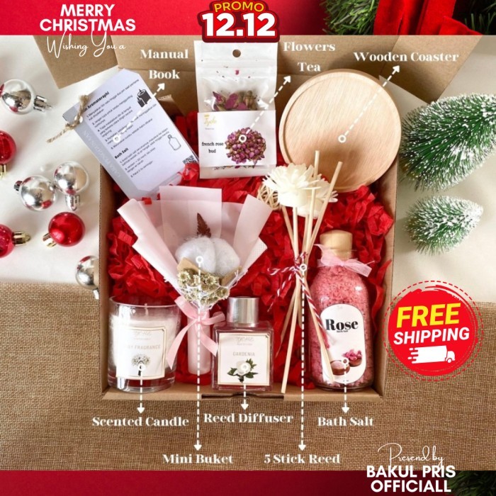 

Christmas Hampers Kado Natal Hampers Lilin aromatherapy | Natal 2023 - Special A