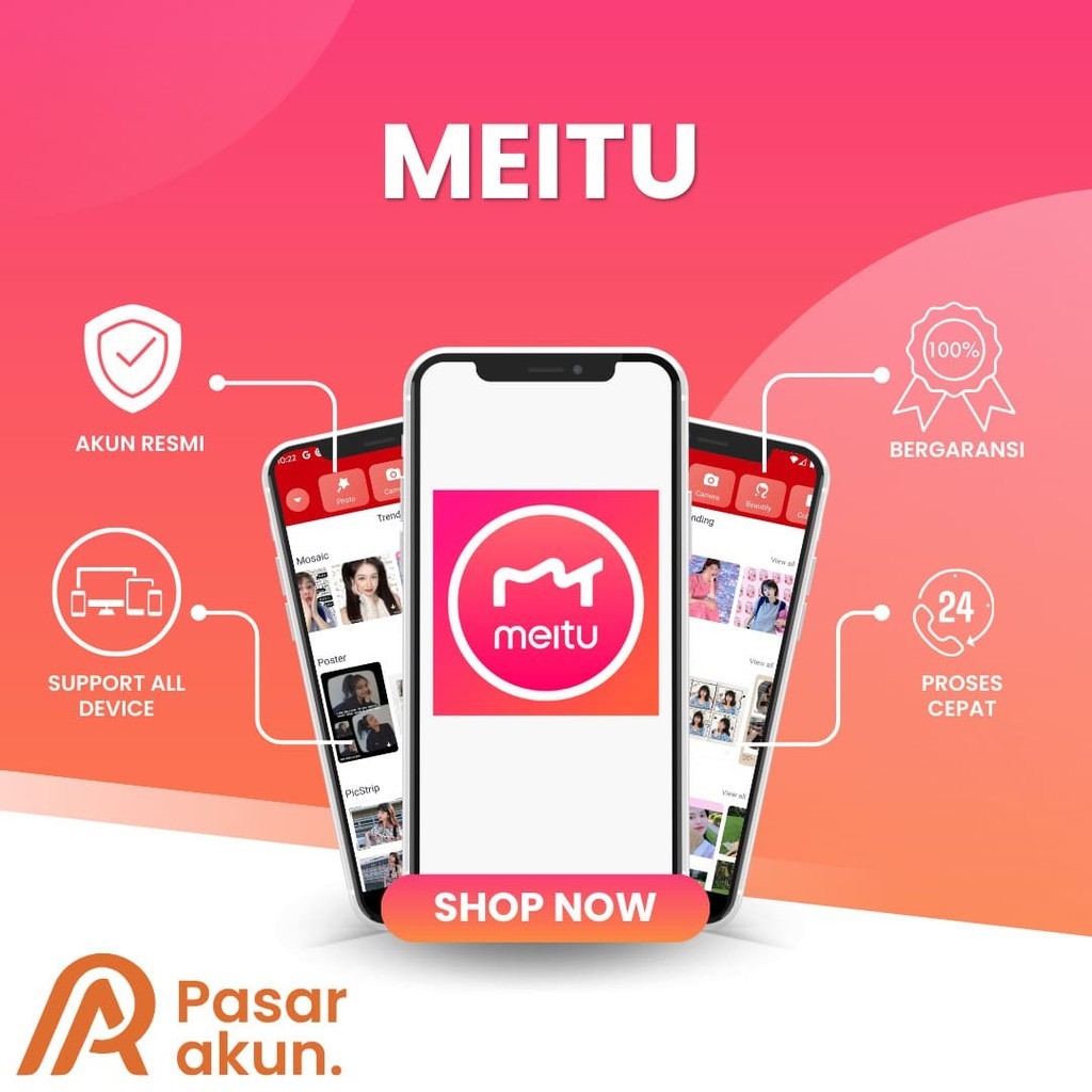 Meitu Pro Premium 1 Tahun For All Device [IOS & Android]