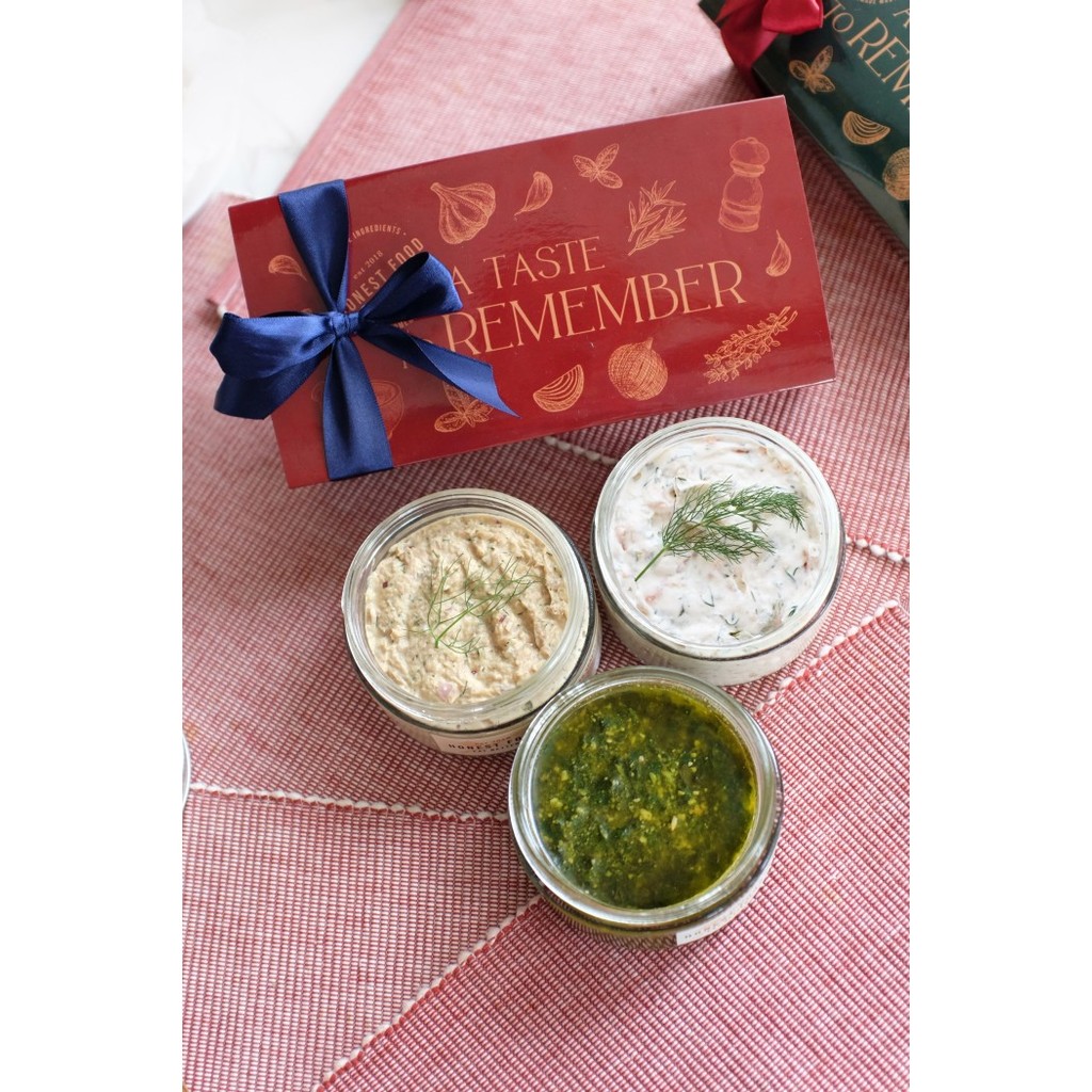

[Best Seller] SAVORY HAMPERS: 2 Honest Food Spreads - Tuna + Salmon