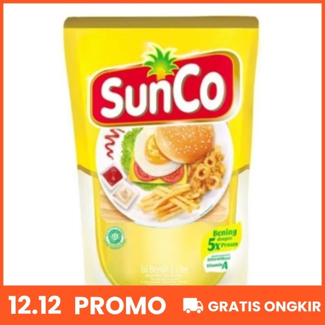 

HARGA KHUSUS TOKO BARU Minyak goreng Sunco 2 liter PROMO 12.12