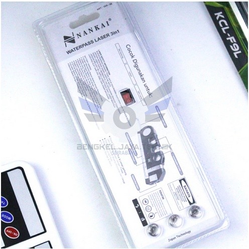 

[PROMO] NANKAI Penggaris Laser Waterpass Meteran Laser 3 In 1 / Waterpass 7