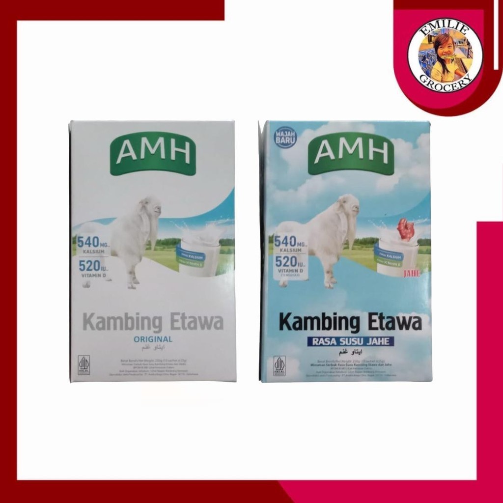 

AMH Susu Kambing Etawa Original Susu Jahe