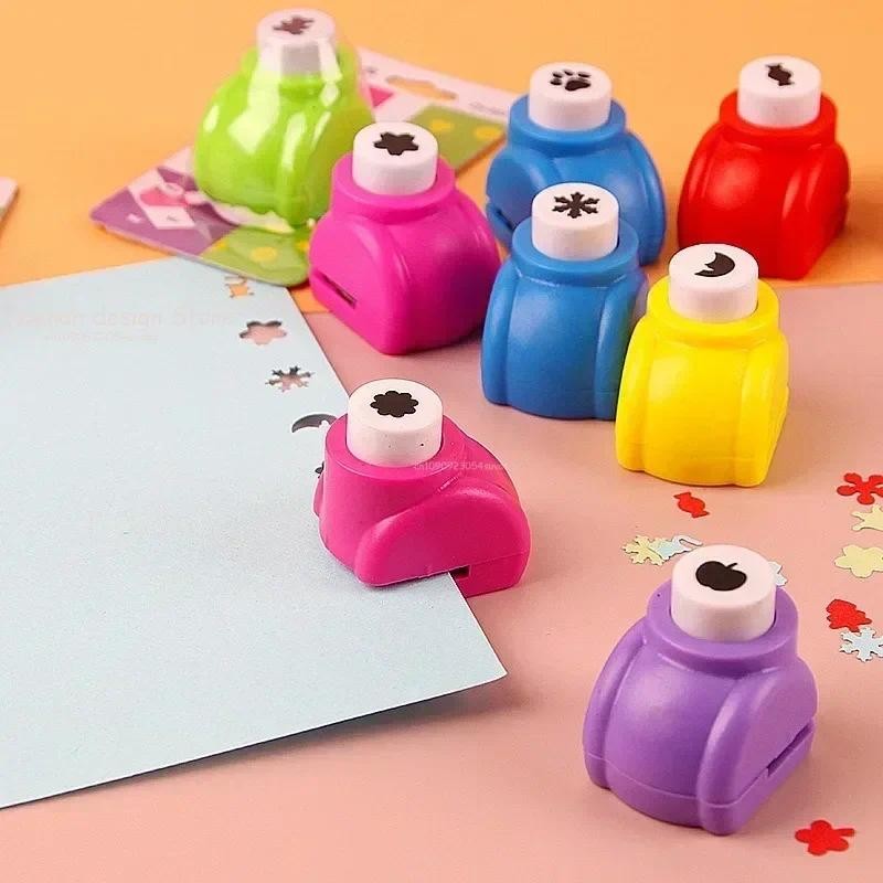 

Scrapbook Punches Handmade Cutter Card Craft Mini Printing Paper Punch DIY Flower Paper Craft Punch Hole Puncher Children Toy