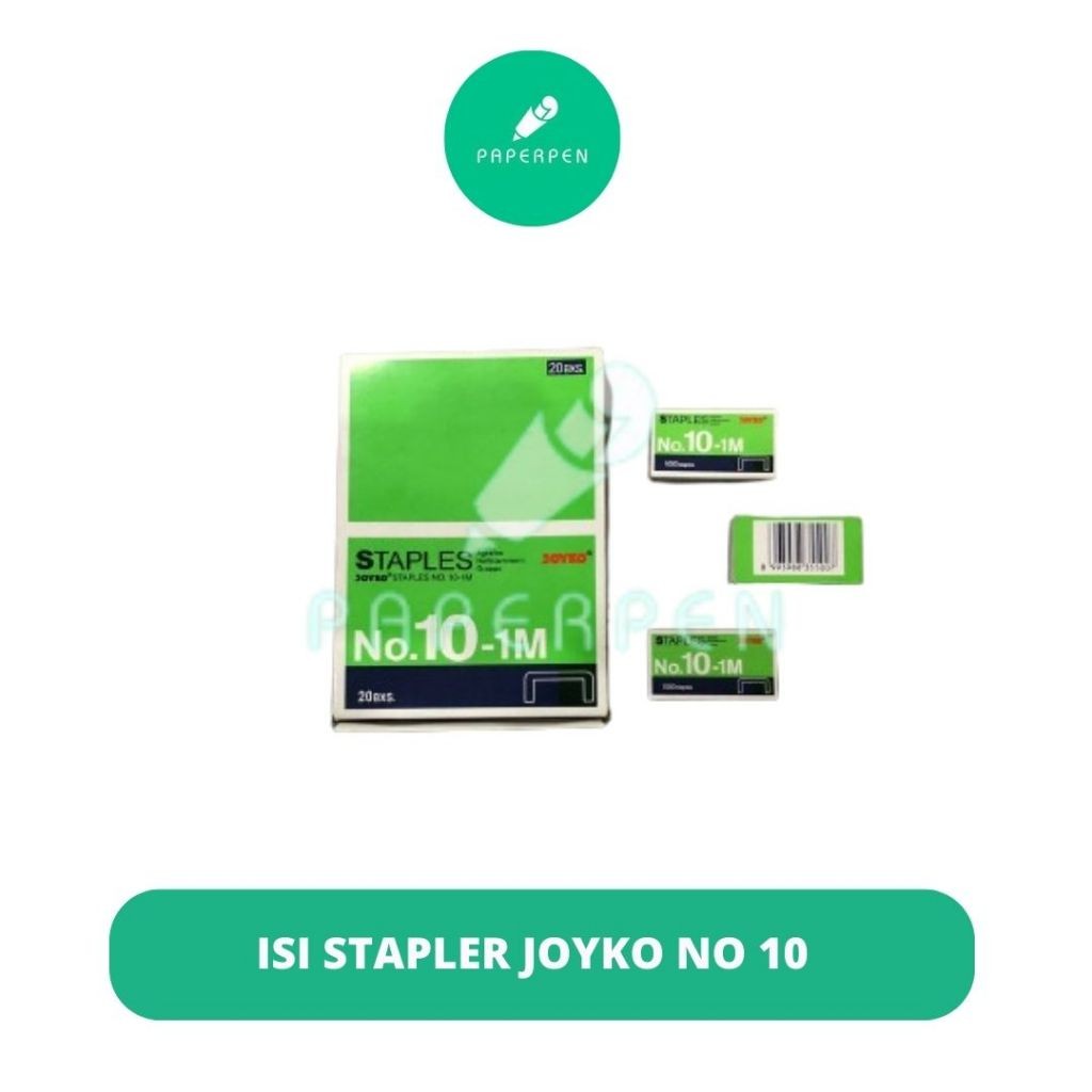 

[SG] Isi Staples Joyko No.10/Isi Stapler