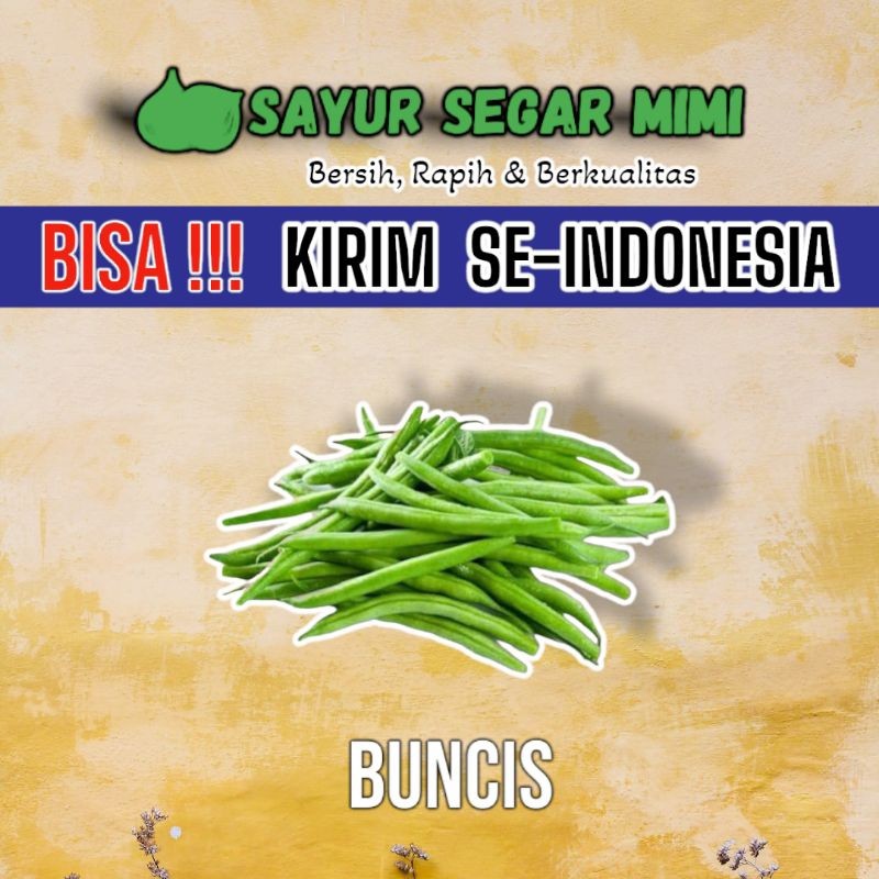 

Buncis 250Gram - Sayur Palembang