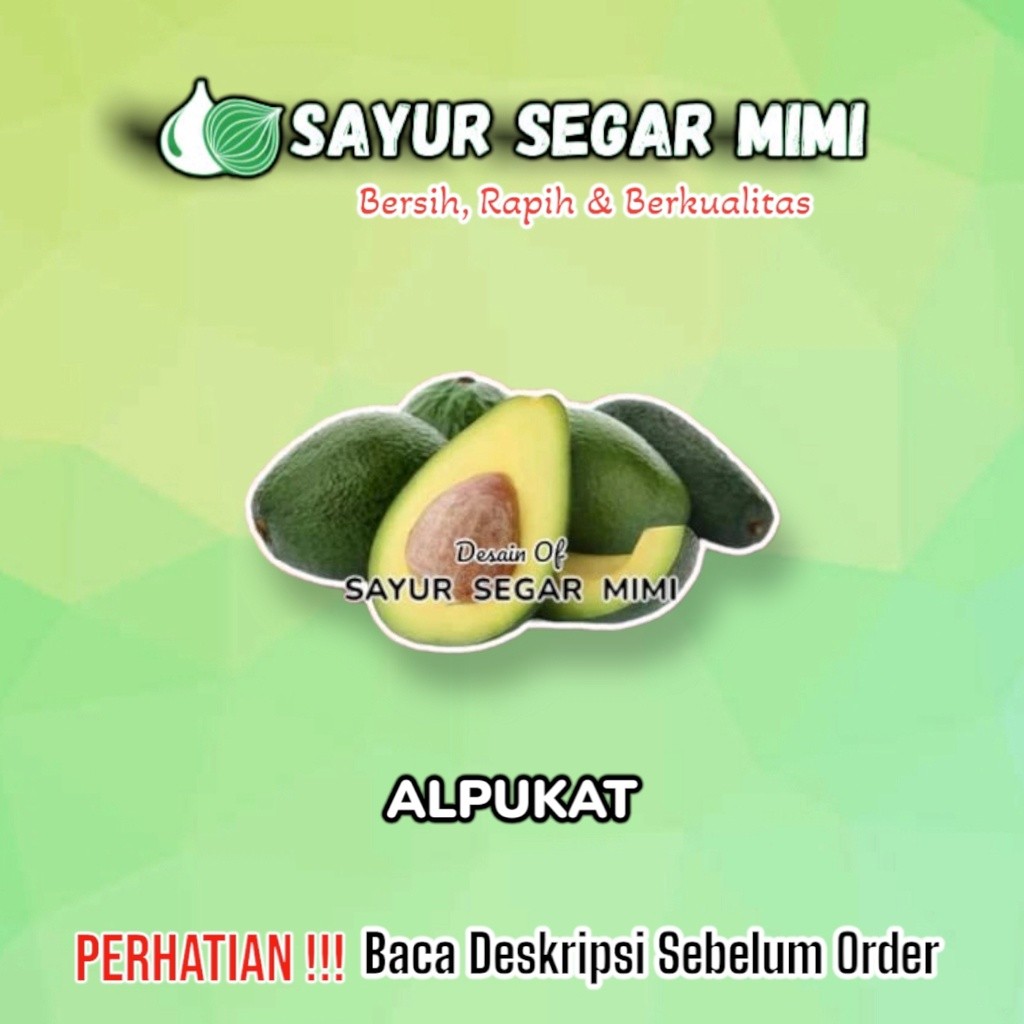 

Alpukat - Sayur Palembang