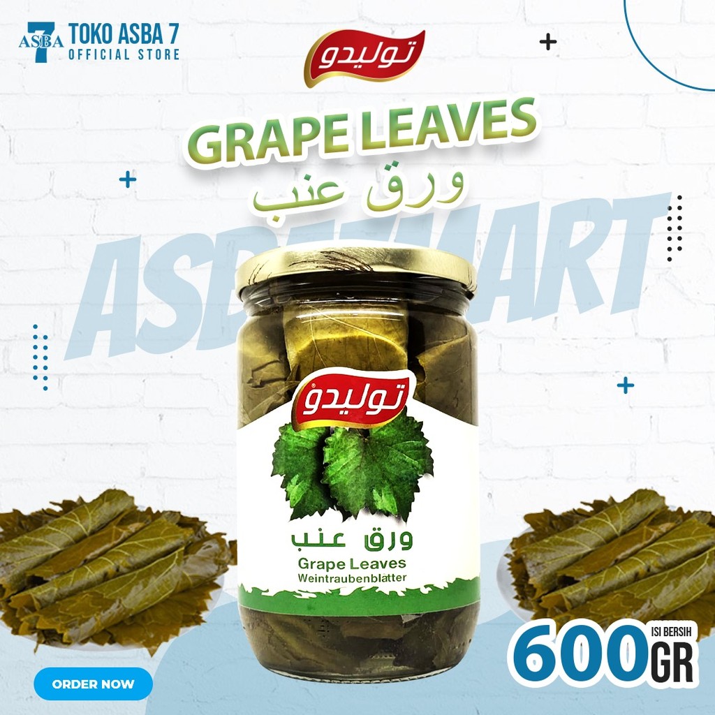 

TOLIDO GRAPE LEAVES 600 GR