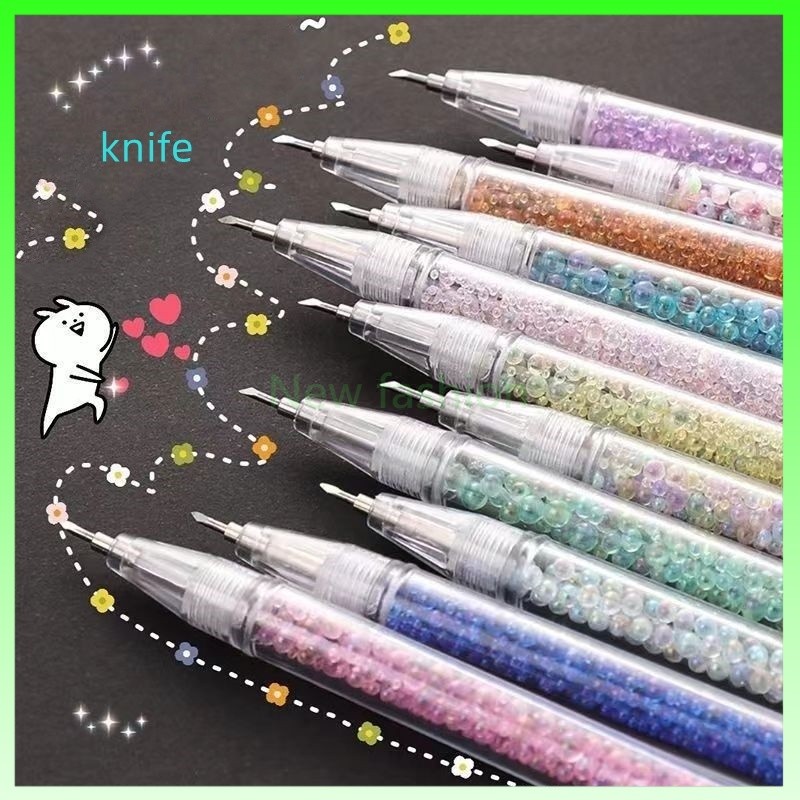 

Pen Knife/Quicksand Pen Knife Paper Cutter/Children’s DIY Pen Knife Paper Cutter