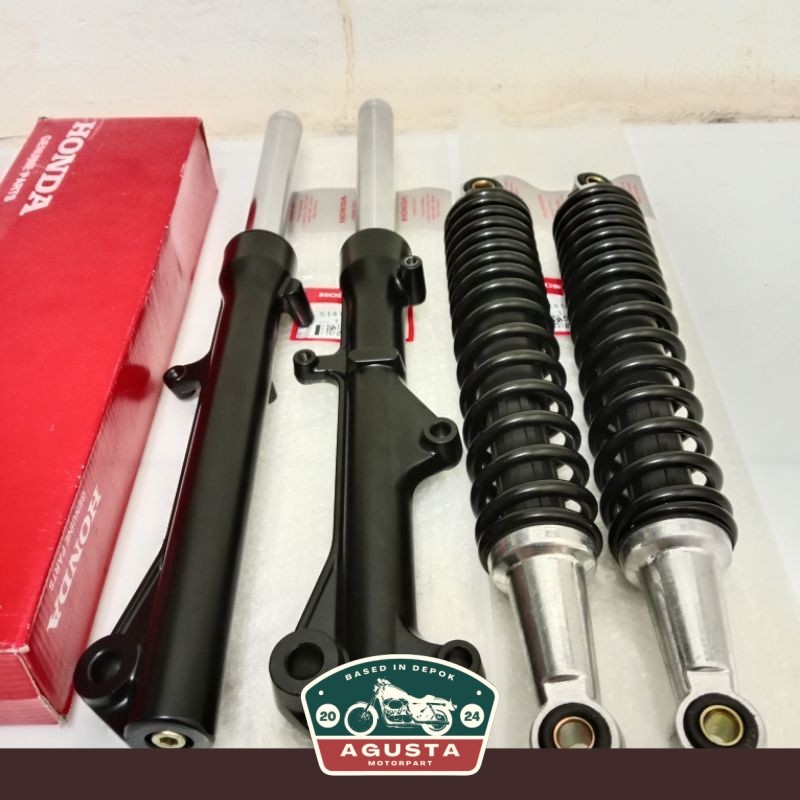 As shock depan + Belakang Blade 110 Blade 110 Blade lama