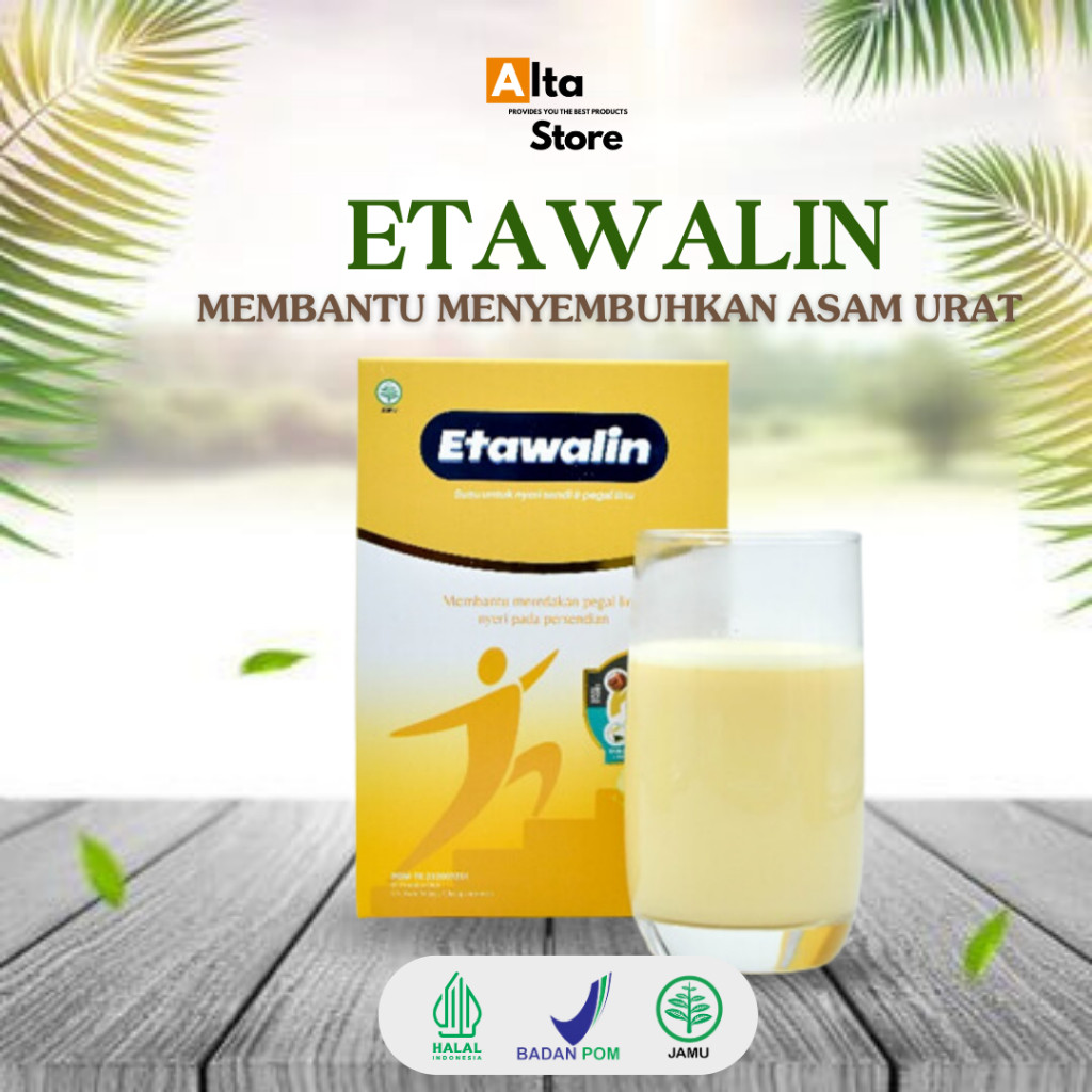 

Etawalin - Susu Kambing Etawa Premium Membantu Mengatasi Asam Urat, Tingkatkan Kesehatan Tulang Sendi, Nyeri Sendi, Osteoporosis Rematik Cocok Untuk Lansia 100% Original Alami Tanpa Efek Samping PAKET 1 BOX