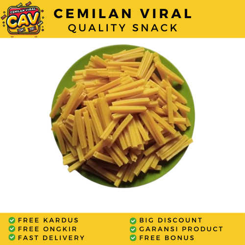 

CAV POTATO MENTAH 100gr French Fries Mentah Stik Potato Stik Kentang Mentah Kerupuk Potato Kentang Sti