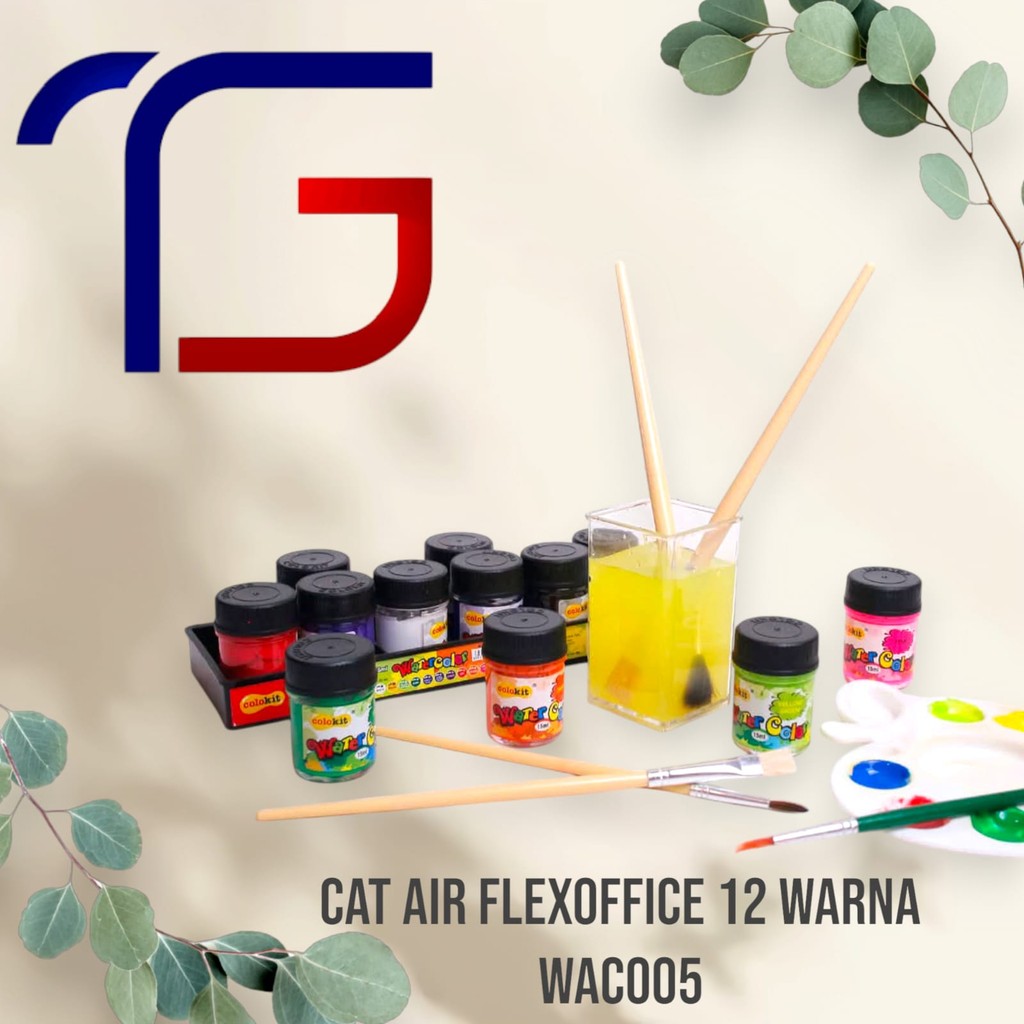 

Cat Air 12 Warna Flexoffice - WACO05 Warna Terang