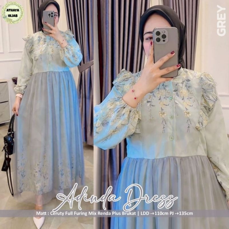 ADINDA DRESS BY ATHAYA GAMIS WANITAkeisha bila