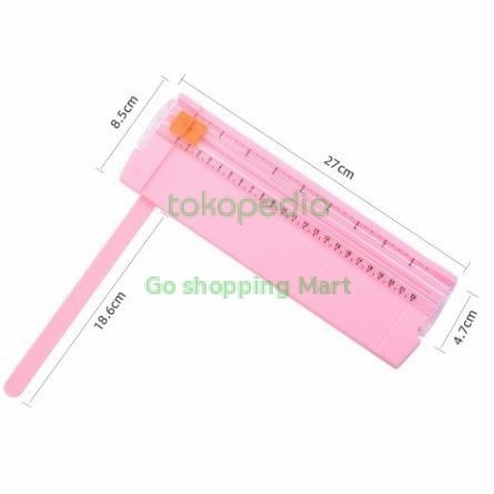 

(COD) KERTAS Alat Pemotong portable Paper Trimmer trimer mungil simpel