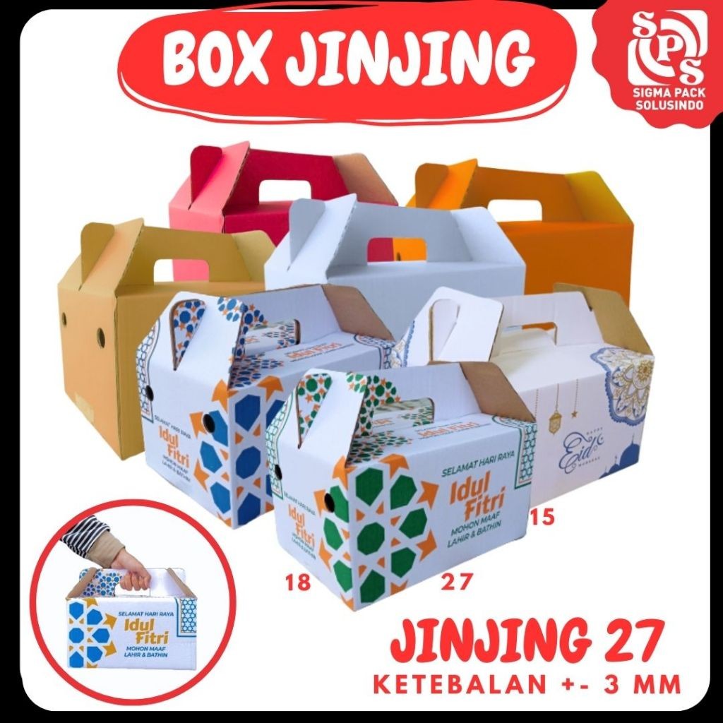 

Box Parcel Jinjing 27x18x15 Kardus Packing/Parcel Lebaran/Dus Bingkisan Lebaran/idul Fitri/Kardus Paket sembako/hampers/eid mubarak/oleh oleh/Polos/Motif VICTORY JPN