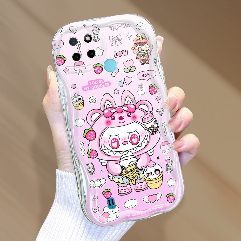 Realme C21Y C25Y Case Softcase Case lucu Cassing Casing Hp Kesing Soft Cute 6611