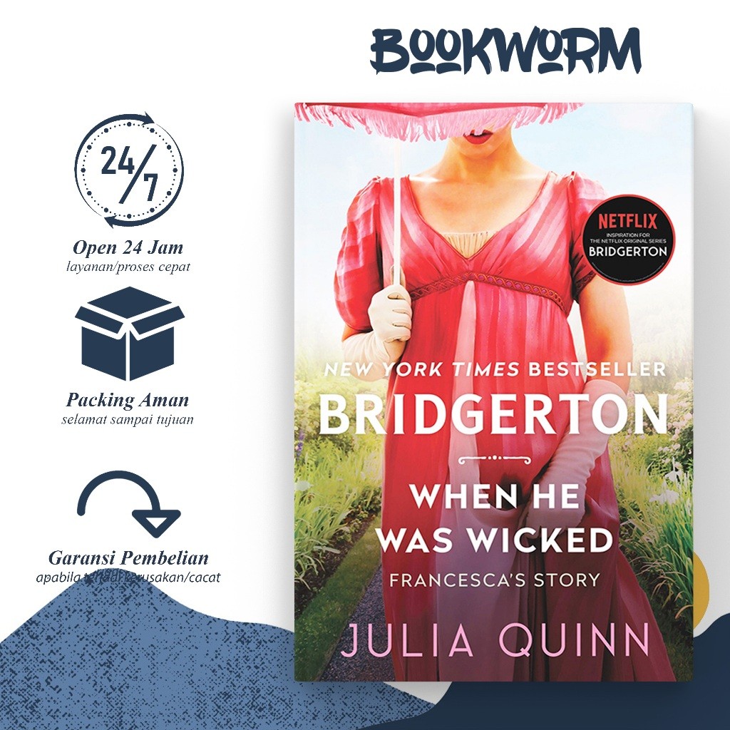 When He Was Wicked (Bridgertons, #6) by Julia Quinn (English)