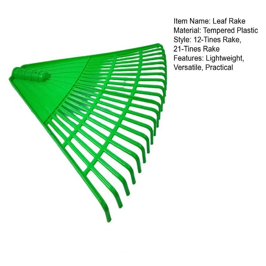Sapu Taman Daun Besar Garden Broom Garu Sapu Sampah Daun Plastik Sapu Garuk Rumput