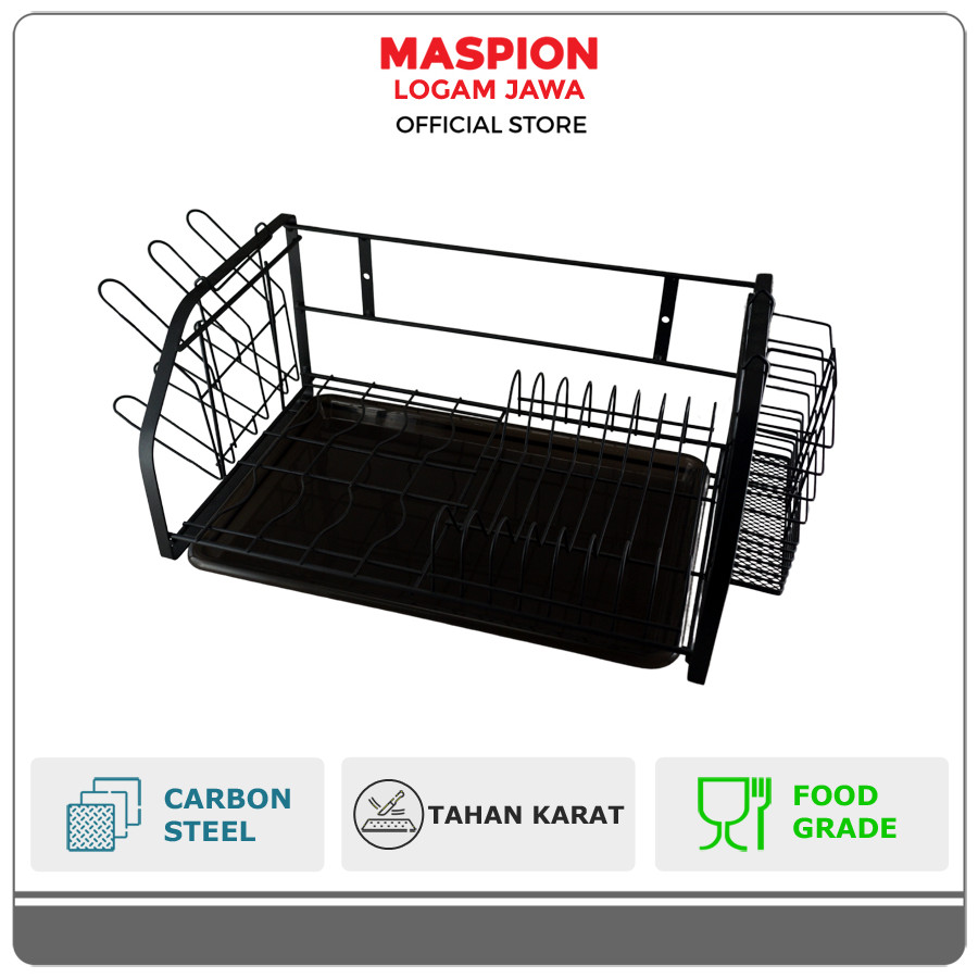 Maspion Logam Jawa Rak Piring Dish Rack Steel Wire 0102 + CUP H