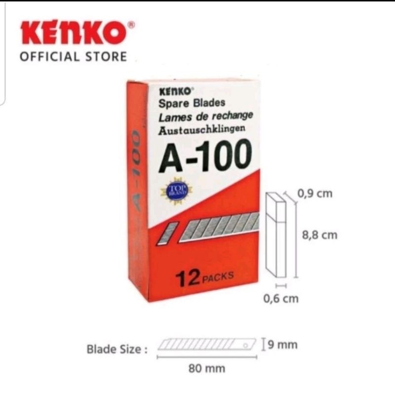 

Isi cutter kecil KENKO A-100/satuan