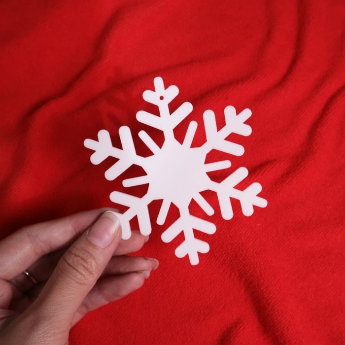 

Paket Hemat Salju Snowflakes 12 cm - 100 pcs