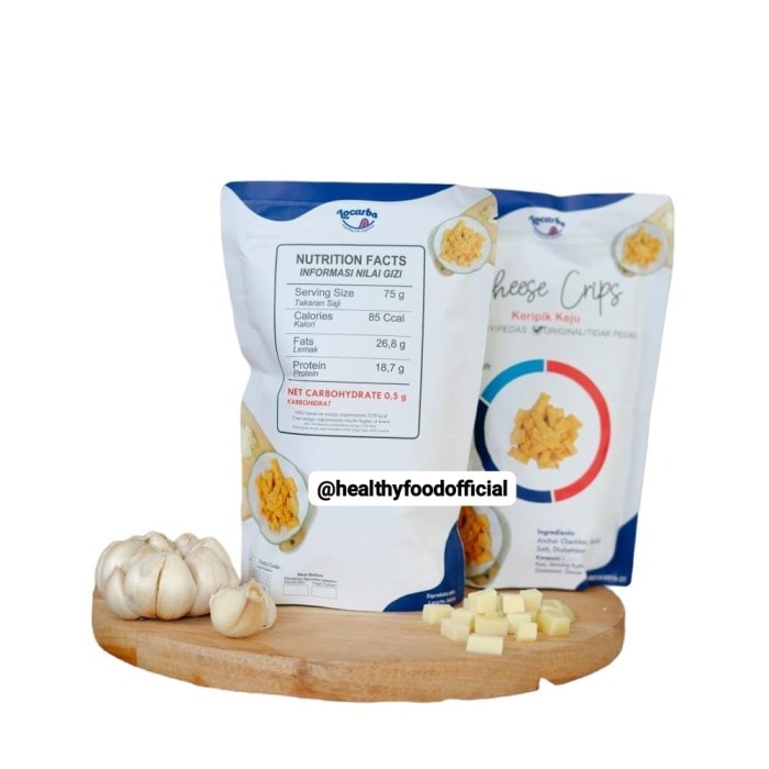 

Cheese Crispy Ketofreindly Keripik Keju Chips - Original
