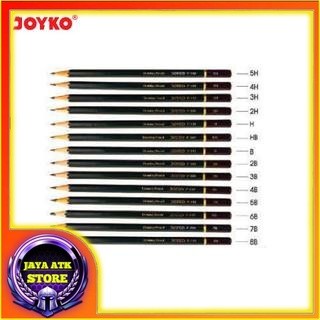 

Pensil P-118 2B-8B Drawing Pencil Pencil Hexagonal Grip Pensil Gambar Ecer
