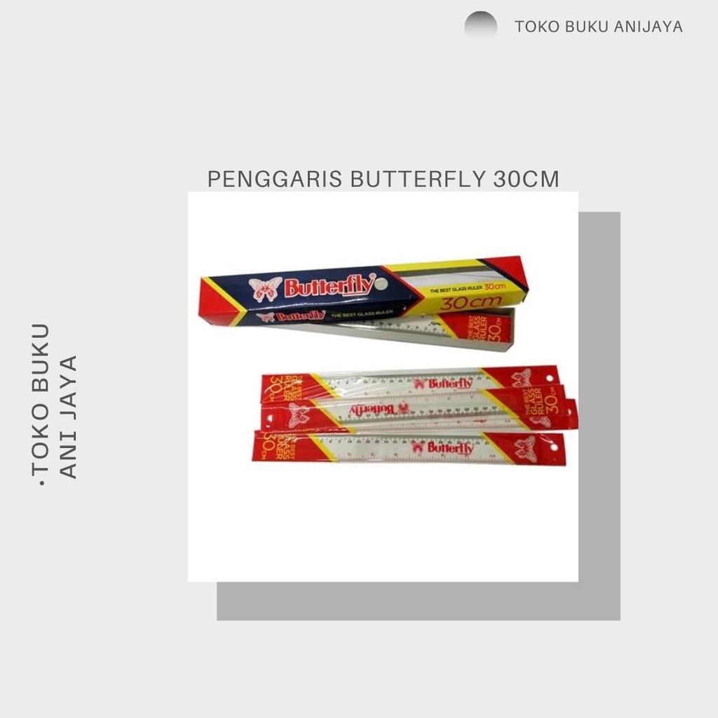 

PENGGARIS BUTTERFLY 30CM BISA COD Alat