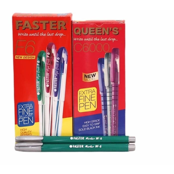 

[New Promo] Faster bundling - Faster F6 +Queen C6000 + 2 pcs W6 green