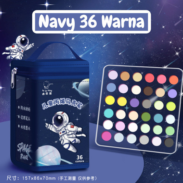 

[New Arrival] Aryclic Marker Set Spidol Akrilik Warna Spidol Sketsa ST0098 - ST0098D