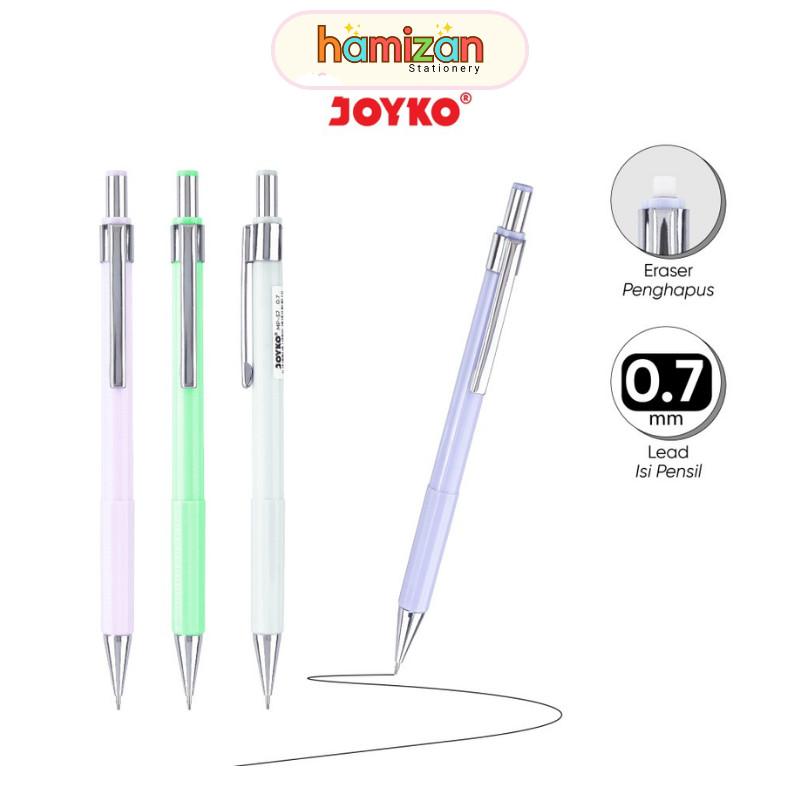 

( 1pcs ) Mp57 Mechanical Pencil / Pensil Mekanik Joyko MP-57 / MP 57 ketebalan 0.7 mm / Mechanical Pencil Pensil Mekanik Joyko MP-57 0.7 mm Murah Berkualitas