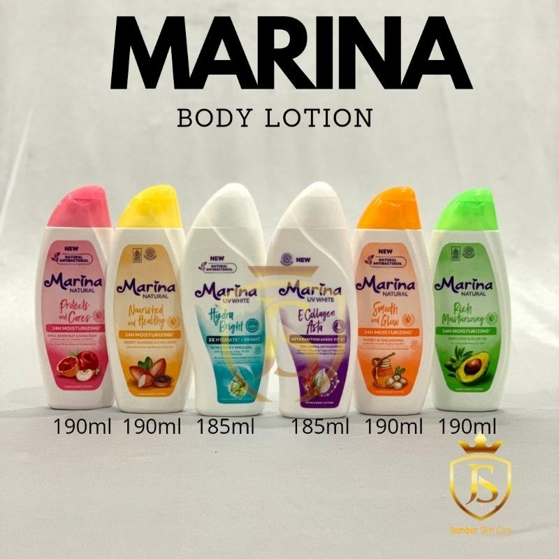 ️READY ️MARINA Hand Body Lotion | Marina Body Lotion 185 ML